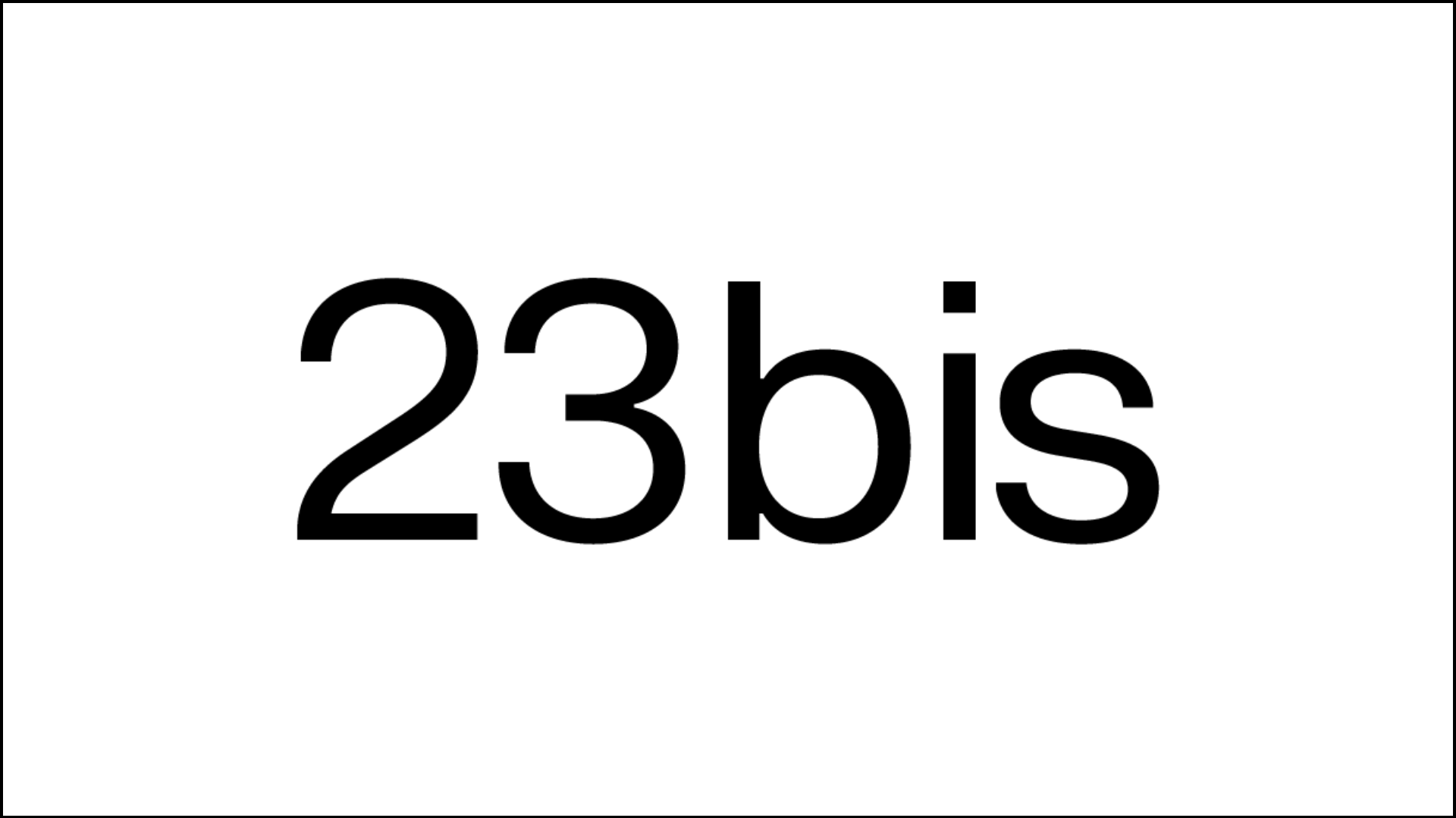 Logo 23bis